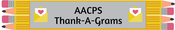 AACPS Thank-A-Grams, image with pencils and letters 
